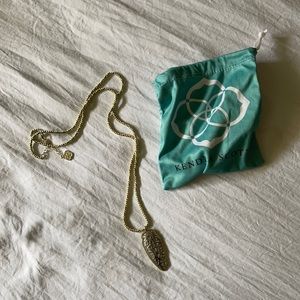 Kendra Scott Gold and Silver Long Necklace